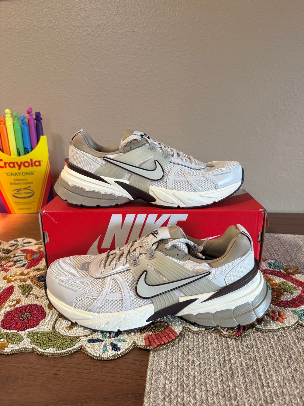 Nike V2K Run Summit White Metallic Silver Platinum P-6000 Vomero FD0736 100